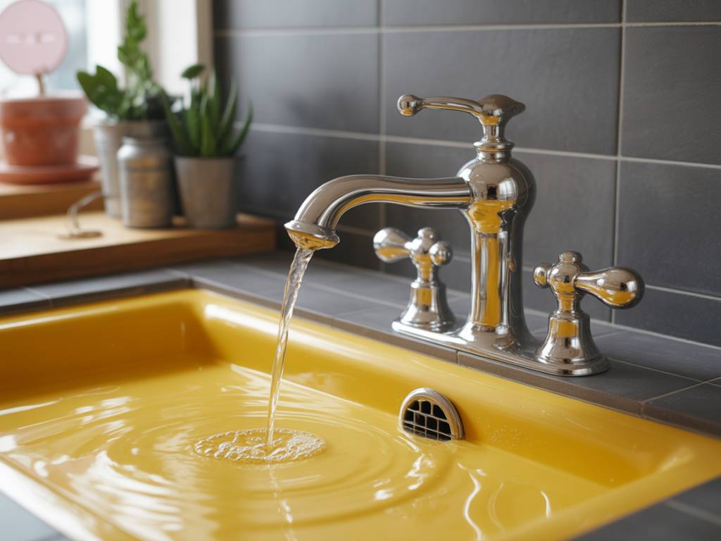 Eau du robinet jaune : d’où vient cette couleur étrange ?