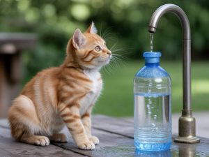 Eau du robinet et chats : peut-on leur en donner sans danger ?